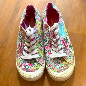 Rocket Dog sneakers super cute floral print sz 8.5